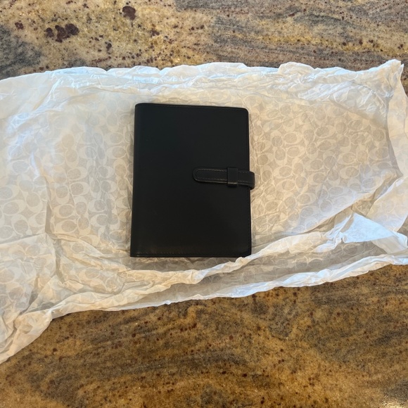 Coach Black Organizer Case  (New) - Picture 6 of 9